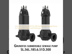 Grundfos SL. 56L. 185.6.51d. 300 Tauchpumpe für Abwasserbehandlung und -entsorgung
