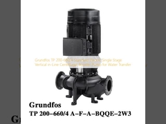 Grundfos TP 200-660/4 Standard Elektrische einstufige vertikale Inline-Kreiselpumpe zur Wasserförderung