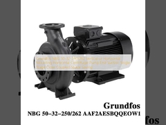 Grundfos NBG 50-32-250/262 Vertical or Horizontal Mounting Horizontal Centrifugal Pump End Suction Single Stage Close Coupled Space Saving