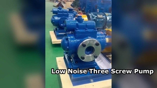 Medium-Low Pressure Three Screw Pump for Petrochemical Heavy Fuel Oil Transfer System