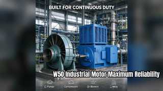 W50 Industrial Induction Motor High Performance Reliability